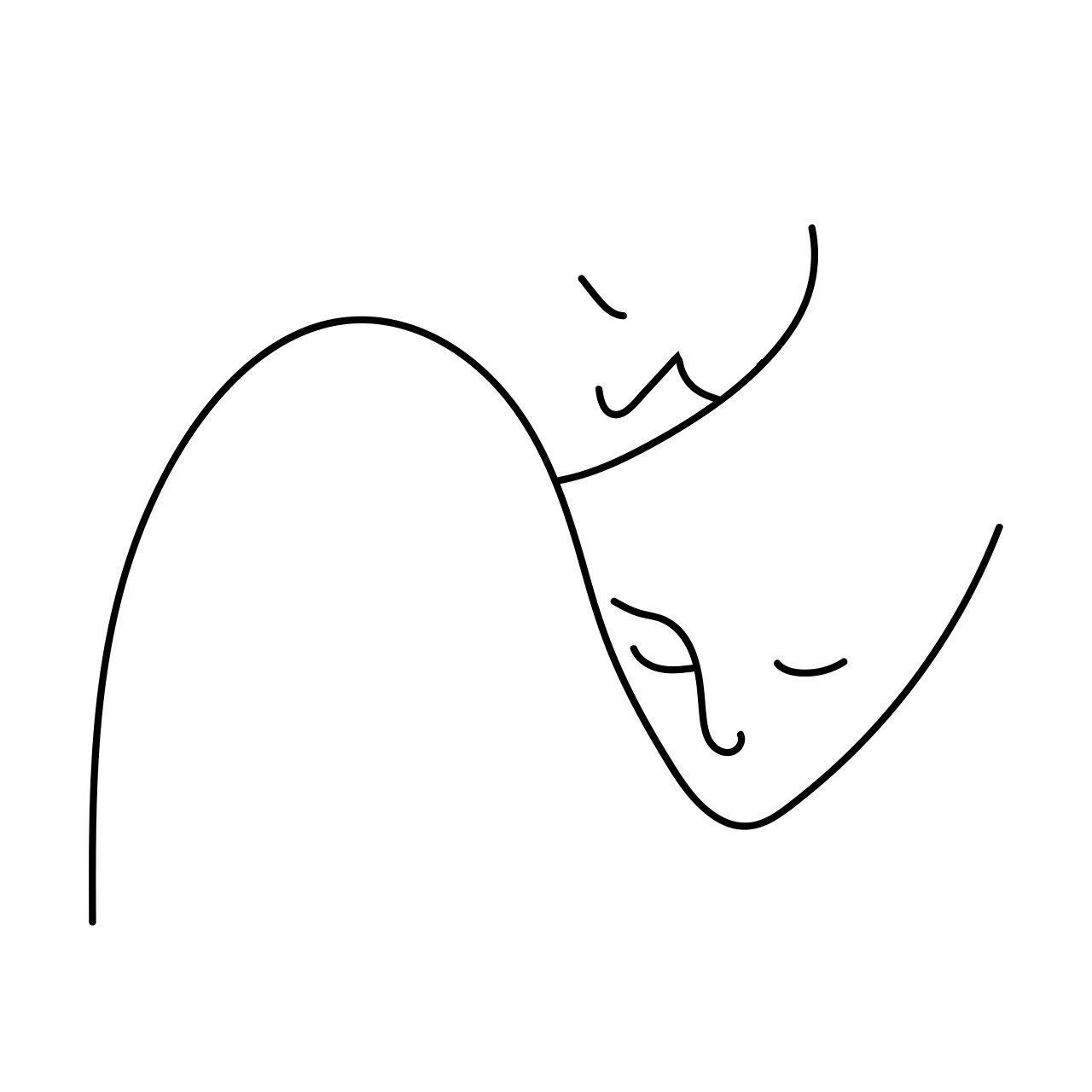 Mellem to mennesker